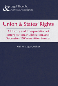 صورة الغلاف: Union and States’ Rights 9781937378134