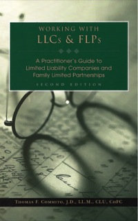 Imagen de portada: Working With LLCs & FLPs 2nd edition 9780872182707
