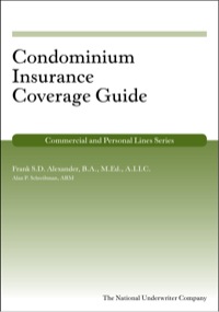 صورة الغلاف: Condominium Insurance Coverage Guide 1st edition 9781936362264