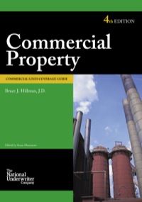 Cover image: Commercial Property Coverage Guide 4th edition 9780872187108