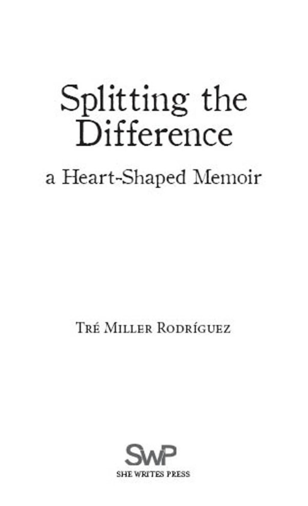 Splitting the Difference (eBook)