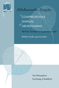 Imagen de portada: A Comprehensive Manual of Abhidhamma: The Abhidhammattha Sangaha 9781928706021