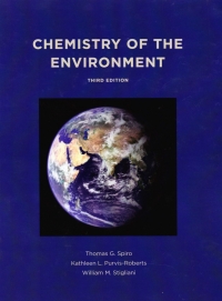 Cover image: Chemistry of the Environment 3rd edition 9781938787478