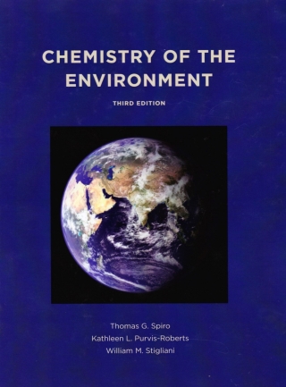 Cover image: Chemistry of the Environment 3rd edition 9781938787478