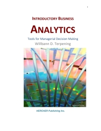 Imagen de portada: Introductory Business Analytics: Tools for Managerial Decision making 1st edition 9781939297280