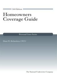 Cover image: Homeowners Coverage Guide 5th edition