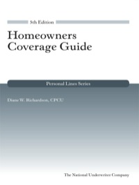 صورة الغلاف: Homeowners Coverage Guide 5th edition