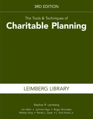 Titelbild: The Tools & Techniques of Charitable Planning 3rd edition 9781939829948