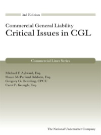 Titelbild: Critical Issues in CGL 3rd edition