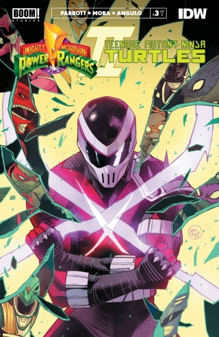 Cover image: Mighty Morphin Power Rangers/ Teenage Mutant Ninja Turtles II #3 9781939867483