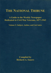 Imagen de portada: The National Tribune Civil War Index 9781611213669