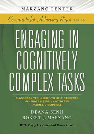 Cover image: Engaging in Cognitively Complex Tasks 9781941112090
