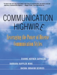 Cover image: Communication Highwire 9781931930154
