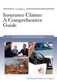 Imagen de portada: Insurance Claims: A Comprehensive Guide 1st edition
