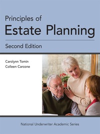Cover image: Principles of Estate Planning 2nd edition 9781941627570