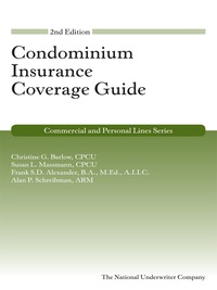 表紙画像: Condominium Insurance Coverage Guide 2nd edition 9781941627815