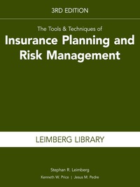 Imagen de portada: The Tools & Techniques of Insurance Planning and Risk Management 3rd edition 9781941627952
