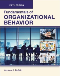 Cover image: Fundamentals of Organizational Behavior 5th edition 9781942041153