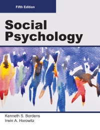 Cover image: Social Psychology 5th edition 9781942041290