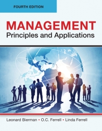 表紙画像: Management: Principles and Applications 4th edition 9781942041726