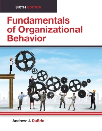 Cover image: Fundamentals of Organizational Behavior 6th edition 9781942041757