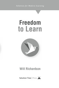 Cover image: Freedom to Learn 1st edition 9781942496250