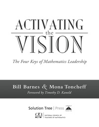 Cover image: Activating the Vision 1st edition 9781942496946