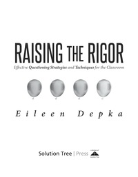 Imagen de portada: Raising the Rigor 1st edition 9781942496984