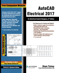Cover image: AutoCAD Electrical 2017 for Electrical Control Designers, 8th Edition 8th edition 9781942689461