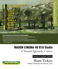 Cover image: MAXON CINEMA 4D R18 Studio: A Tutorial Approach, 5th Edition 5th edition 9781942689737