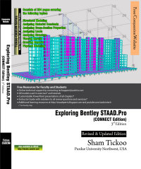 Cover image: Exploring Bentley STAAD.Pro CONNECT Edition, 3rd Edition 3rd edition 9781942689744