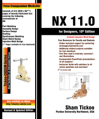 Cover image: NX 11.0 for Designers, 10th Edition 10th edition 9781942689782