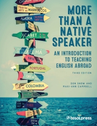Imagen de portada: More Than a Native Speaker, Third Edition 9781942799160