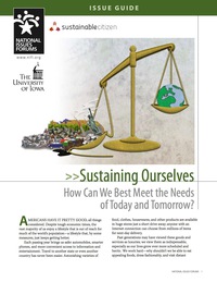 Cover image: Sustaining Ourselves