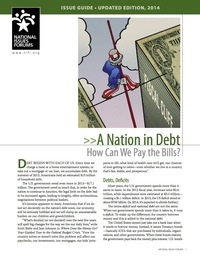 صورة الغلاف: A Nation in Debt 9780945639640