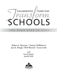 表紙画像: Collaborative Teams That Transform Schools 1st edition 9781943360031