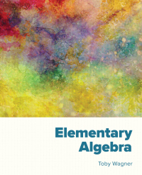 Cover image: Elementary Algebra 9781943536290