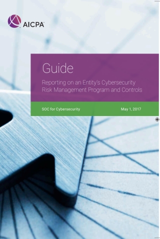 Cover image: Attestation Guide Reporting on an Entity's Cybersecurity Risk Management Program and Controls 1st edition 9781943546732