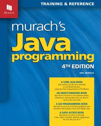 Cover image: Murach's Java Programming 4th edition 9781890774653