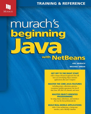 Titelbild: Murach's Beginning Java with NetBeans 9781890774844