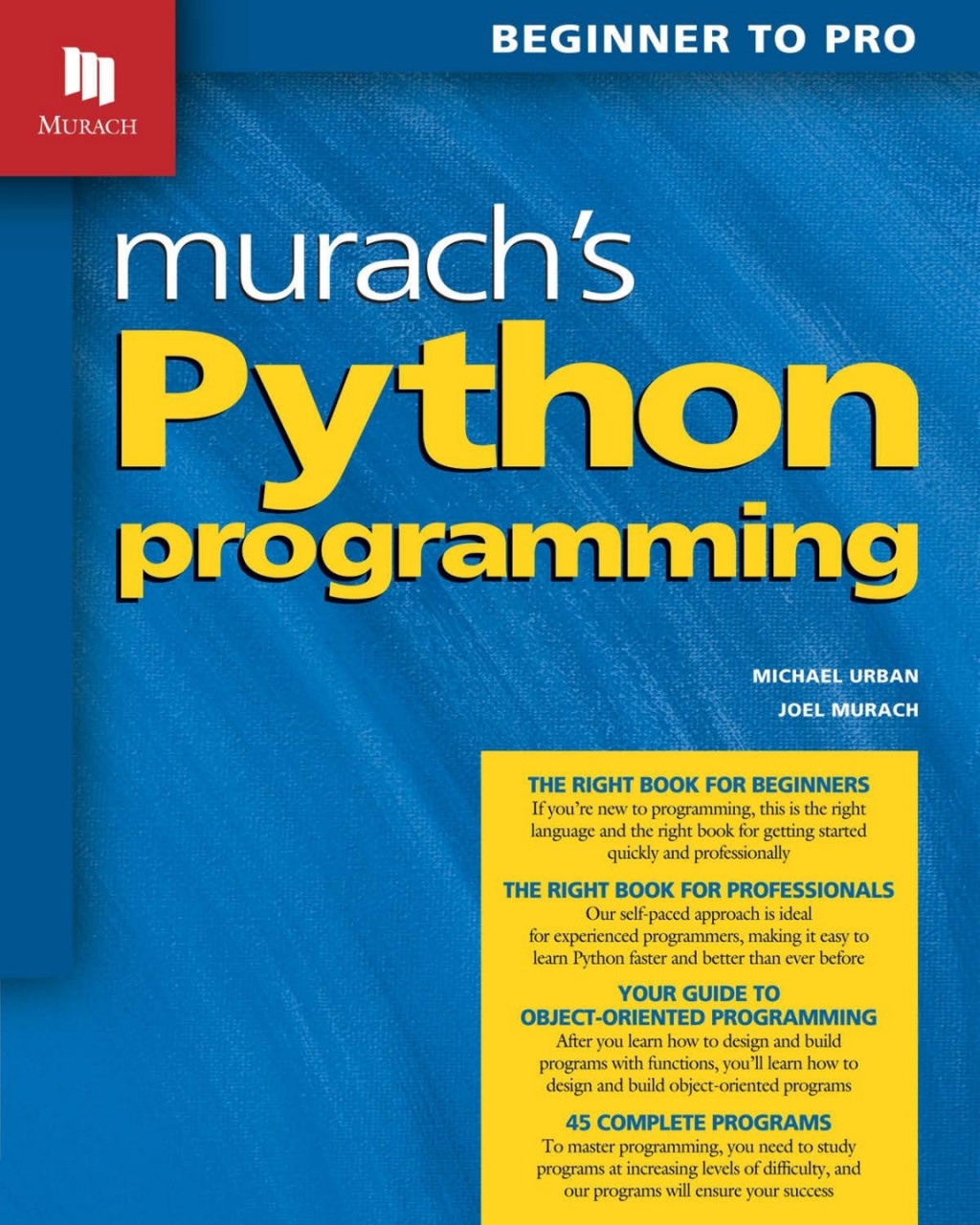 Murach's Python Programming (eBook)