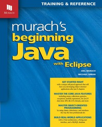 Cover image: Murach's Beginning Java with Eclipse 9781890774899