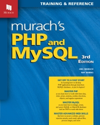 表紙画像: Murach's PHP and MySQL 3rd edition 9781943872381