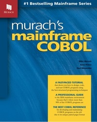 Imagen de portada: Murach's Mainframe COBOL 9781890774240