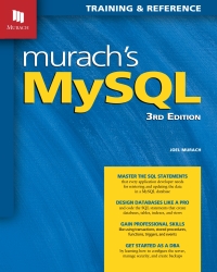 Omslagafbeelding: Murach's MySQL 3rd edition 9781943872367