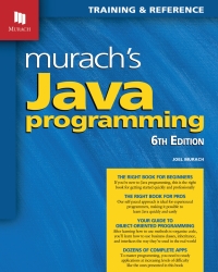 Cover image: Murach's Java Programming 6th edition 9781943872879