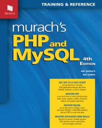 Imagen de portada: Murach's PHP and MySQL 4th edition 9781943873005