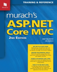 Imagen de portada: Murach's ASP.NET Core MVC 2nd edition 9781943873029