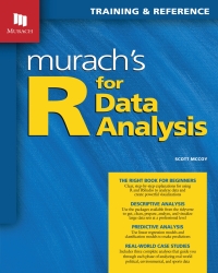 Omslagafbeelding: Murach's R for Data Analysis 1st edition 9781943873036