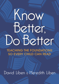 Cover image: Know Better, Do Better 9781943920693